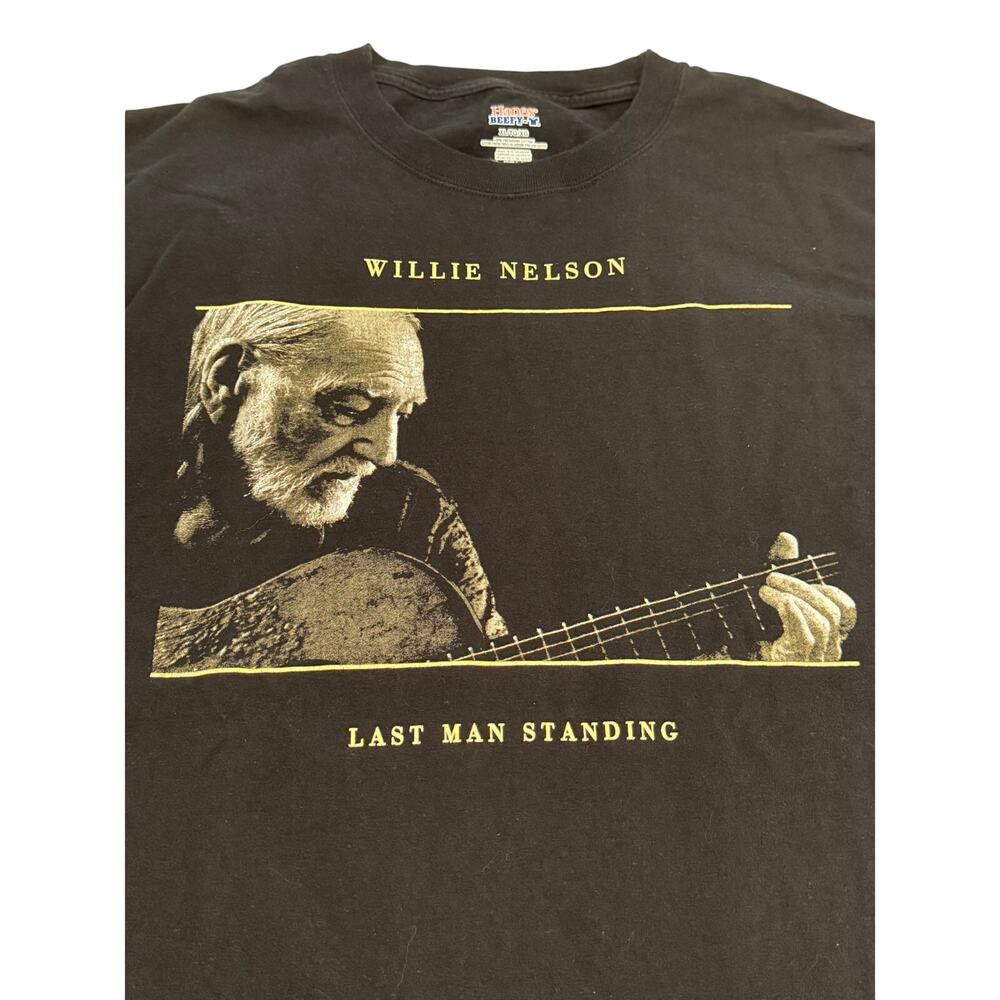 Willie Nelson 2018‎ Last Man Standing tour tee shirt size XL